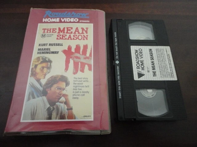 The Mean Season - VHS Video Cassette Tape 1984 Clamshell Edition Roadshow