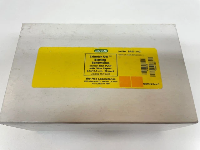 Bio Rad Criterion Gel Blotting Sandwiches Immun-Blot PVDF Not Sealed