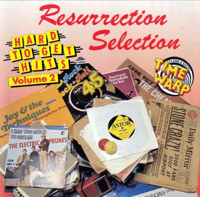 RESURRECTION SELECTION Hard To Get Hits Volume 2 CD Rock Time Warp RARE!
