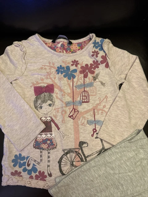 Girls Outfit Set Age 2-3 Years Top & Leggings
