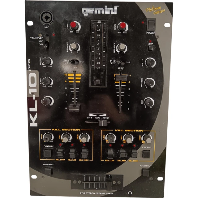 Table De Mixage Vestax DF 25 / IF 25 / Cf-us – Occasion, état Fonctionnel