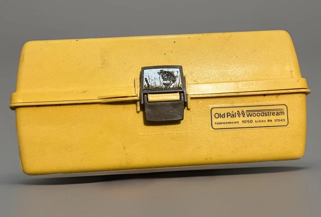 Boîte à Pêche Vintage Old Pal Woodstream PF 7100 - État Très Bon, Rare, Avec Séparateurs