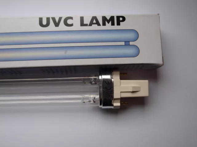 Uvc Lámpara Pl 9 Vatios Uv-C Carificador Reemplazo Del Tubo Filtro de Estanque