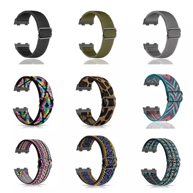 Nylon Elasticity Woven Loop Fabric Wristband Strap For OPPO Watch 2/1 41 42 46mm