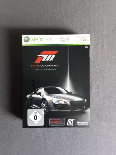 Forza Motorsport 3-Limited Collector's Edition NUR DAS SPIEL!!!