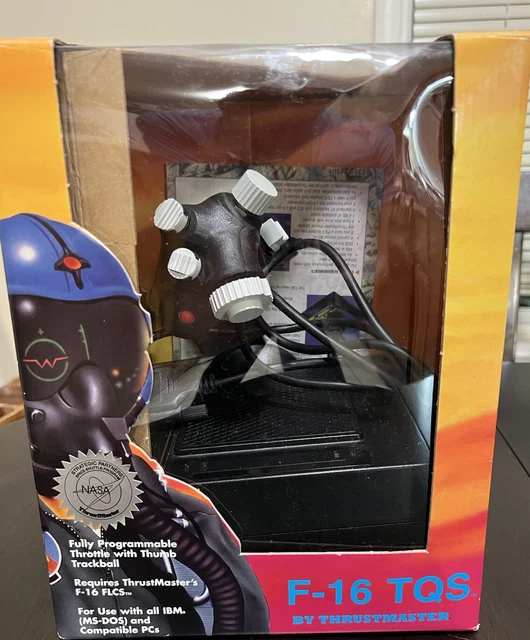 THRUSTMASTER F-16 TQS Throttle Quadrant System | Rare set. see pics