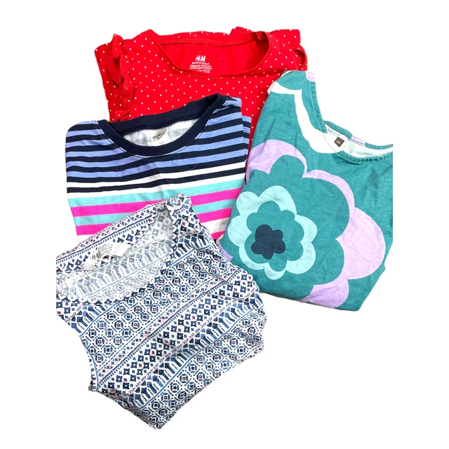 Girl's Summer Dress Bundle Size 8/10 Tea Carter's H&M 4 Dresses