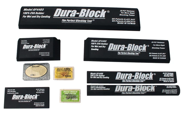 Durablock TAI-AF44L Sanding Blocks, Set of 7