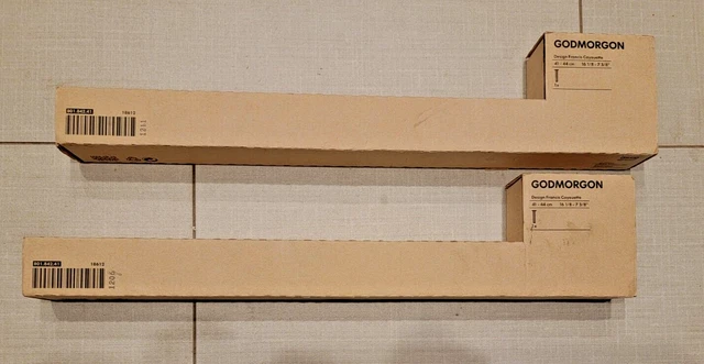 NEW IKEA GODMORGON Adjustable Cabinet Legs 16-1/8" - 7-3/8"  18612 801.842.41