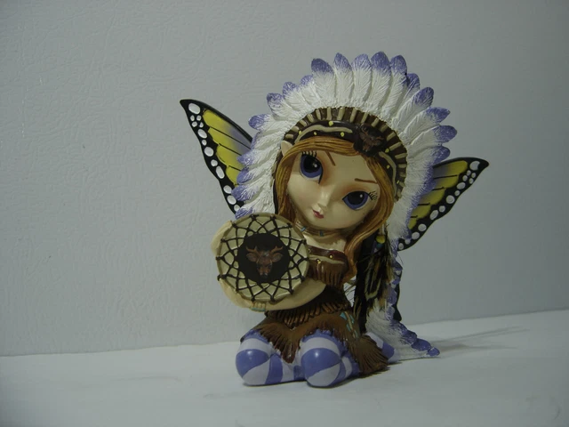 RARE Jasmine Becket- Griffith Spirit Maidens Figurine Hamilton Moonlit Guardian RARE Jasmine Becket- Griffith Spirit Maidens Figurine Hamilton Moonlit Guardian
