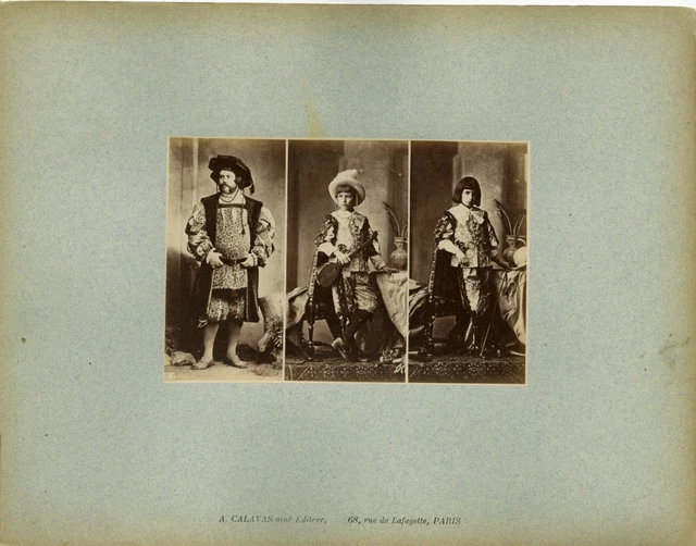 Tirage Albuminé Original – Abbaye De Charlieu, France, Vers 1880, 31,5x24 Cm