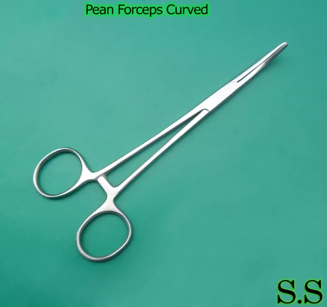 12 ROCHESTER PEAN Forceps 6.25" Curved Surgical Instruments