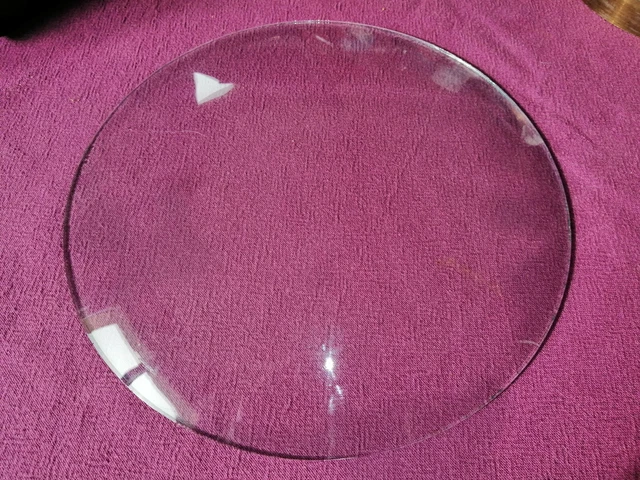 Lot Verres De Réveil Ou Pendule Horloge Carré Rond Bombé Ou