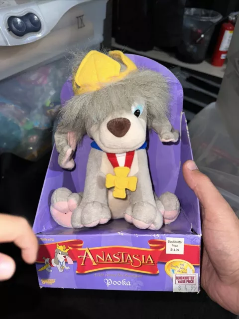 ANASTASIA POOKA DOG Plush Stuffed Animal in Box VTG 1997 Galoob New old stock 40.00 PicClick