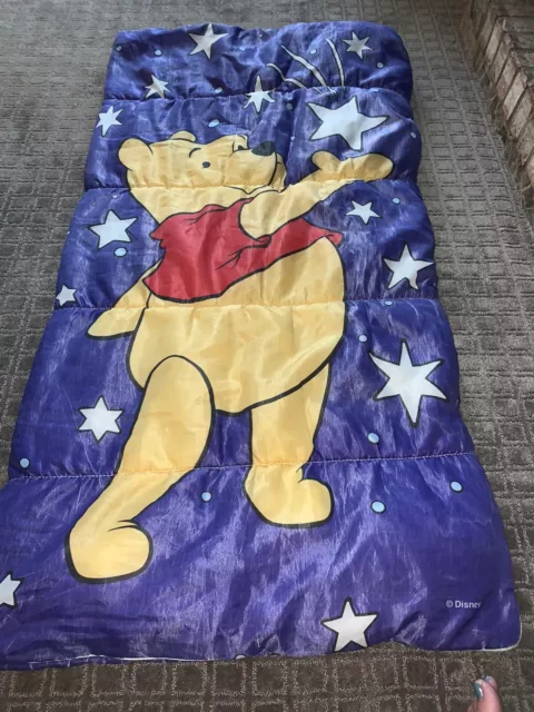 Saco de dormir vintage Winnie the Pooh Stars para acampar 2