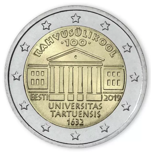 ESTLAND / ESTONIA 2 Euro 2019 University of Tartu UNC