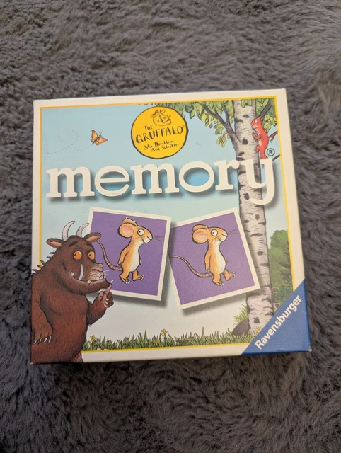 Ravensburger Memory The Gruffalo - Gioco Da Tavolo In Formato Tascabile, 48 Carte (24 Coppie), 2-8 Giocatori, 4+ Anni