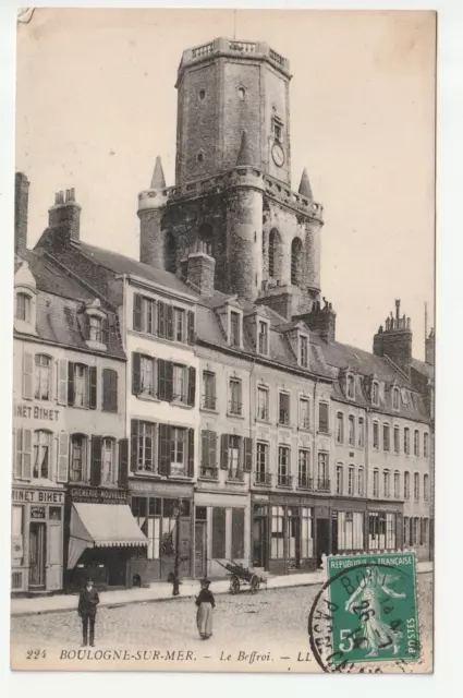 BOULOGNE SUR MER - Pas de Calais - CPA 62 - le Beffroi