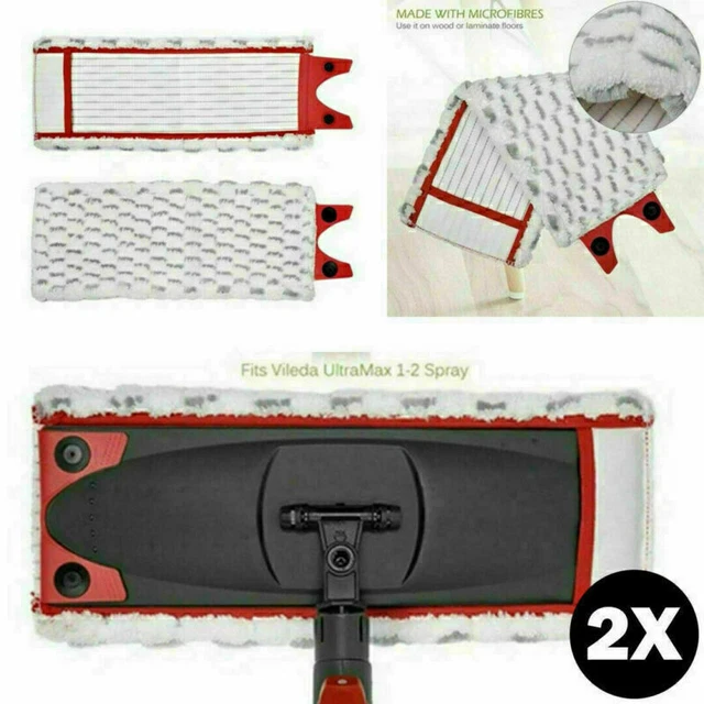 DEGG Wischmopp Ersatzbezug 3er Pack - Passend Für Vileda Ultra Max & Flache Wischsysteme