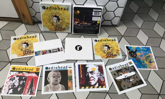 RADIOHEAD Pablo Honey NEW 2 CD & DVD Deluxe Box Set Collector's Edition 3 Discs