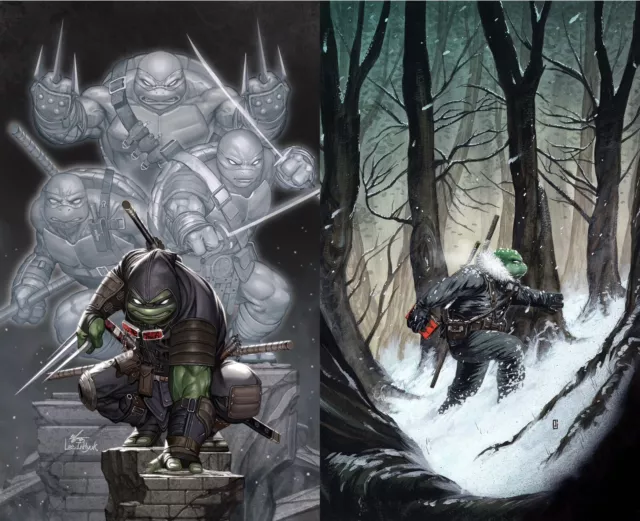 TMNT: The Last Ronin - The Lost Years #2 Lee & Catatcutan Variant SET