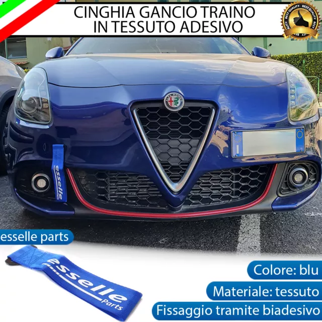 CINGHIA GANCIO TRAINO Verde Fluo Per 500 595 695 Abarth Tuning EUR 9 90 PicClick IT