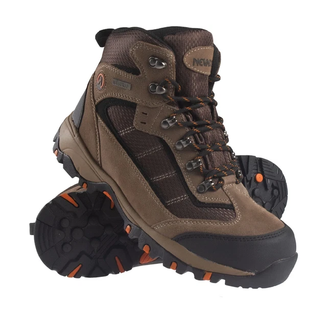Mens waterproof hiking boots combat walking winter shoes ankle trekking