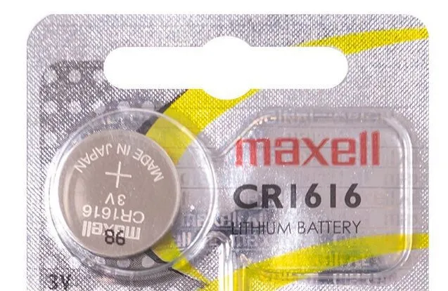 1 x Maxell CR1616 / CR 1616 Lithium 3 Volt Knopfzelle im Blister CR1616 55mAh xx