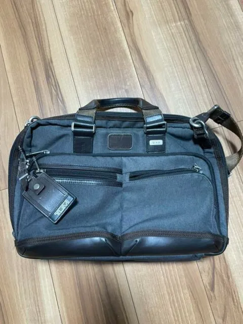 Excellent TUMI Briefcase Business Bag ALPHA Bravo 222640HK2USED