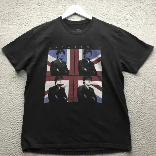 Paul McCartney Tour 2013 Music T-Shirt Men's Large L Short Sleeve Graphic Black