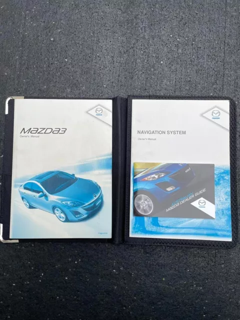 #4. GENUINE Mazda3 2010 Owners Manual