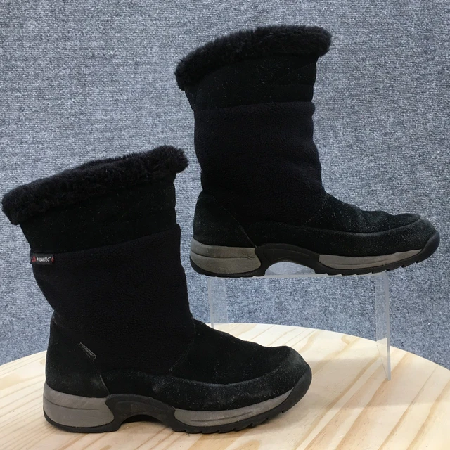 SPORTO BOOTS WOMENS 6.5 M Polartec Insulated Short Winter Snow Boot W2049 Black 26.99 PicClick