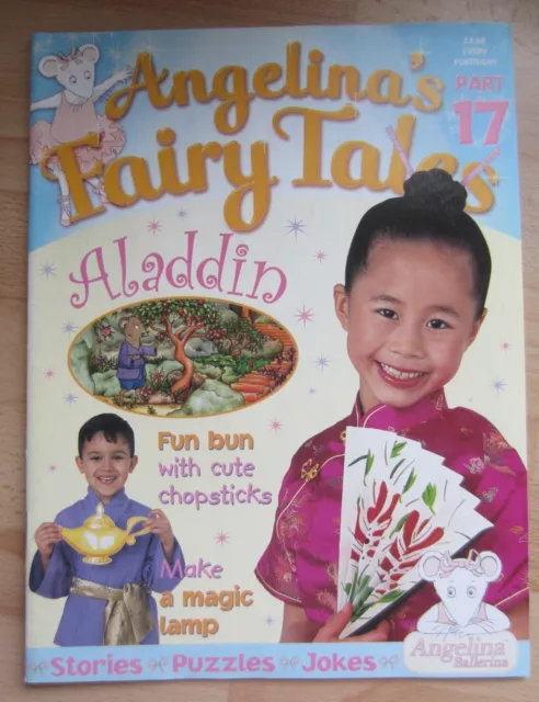 Angelina's Fairy Tales No.17-Children's Magazine Angelina Ballerina -No Costumes