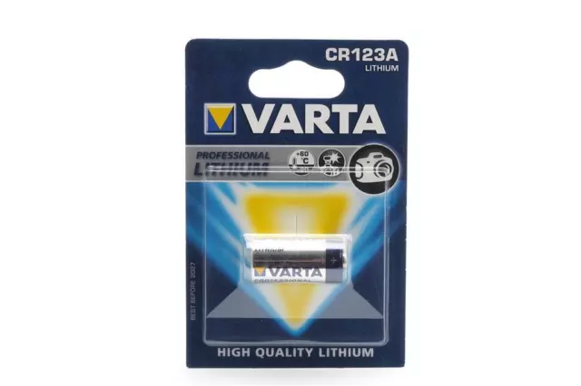 VARTA CR123A 3V Pile Lithium Cr 123 CR123 (1711211093)