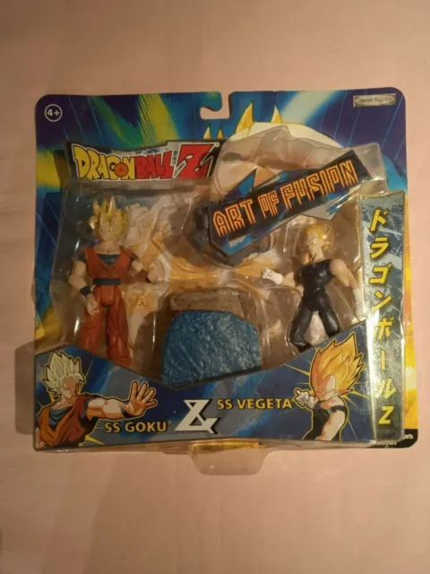 Pack 2 Figurines Dragon Ball Z - JAKKS Pacific 2003 - SS GOKU & SS VEGETA - NEUF