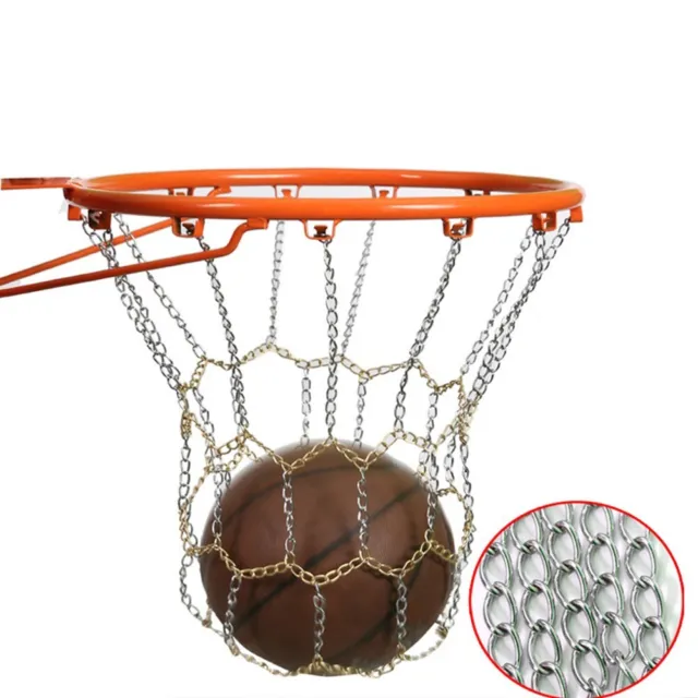 Filet de chaîne filet de basketball durable et fiable pour tous les environneme