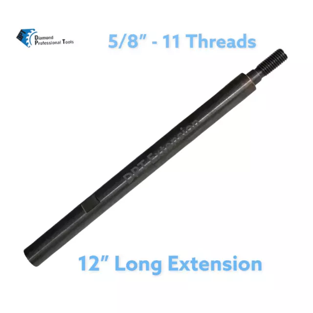 Core Bits Extension Adaptor 2 Pack 5/8"-11 Thread fit Dry & Wet 1-3/4" Above Bit