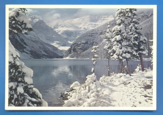 Lake Louise, Banff National Park, Alberta, Kanada. Postkarte