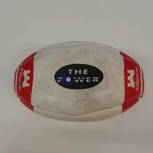 Signed Wigan RLFC Rugby League Ball Vintage Ellgren 90s Viktor Warriors RARE