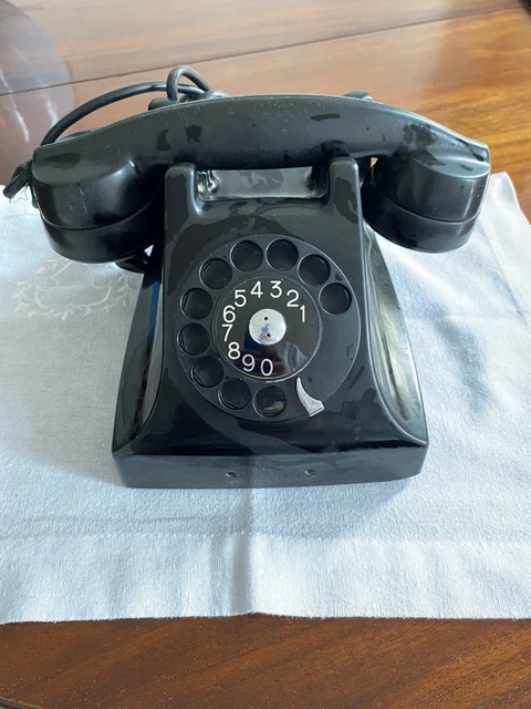 telefono vintage a disco FATME