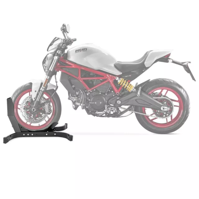 Bascule moto CS Easy Plus pour Ducati Monster 797 support moto jusqu'à 21 pouces sw