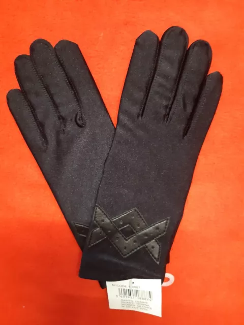 gants femme neufs couleur noir taille unique