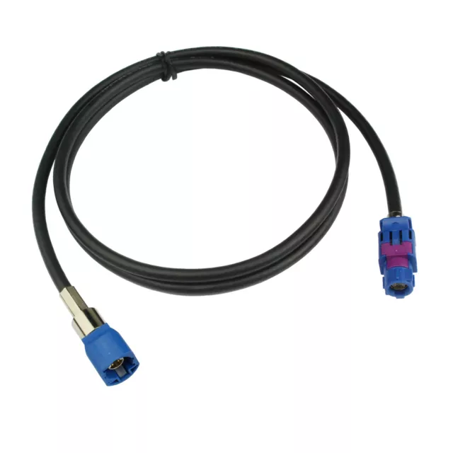 Cavo 4 core schermato auto FAKRA HSD C blu LVDS 3 m per cavo USB BMW Audi