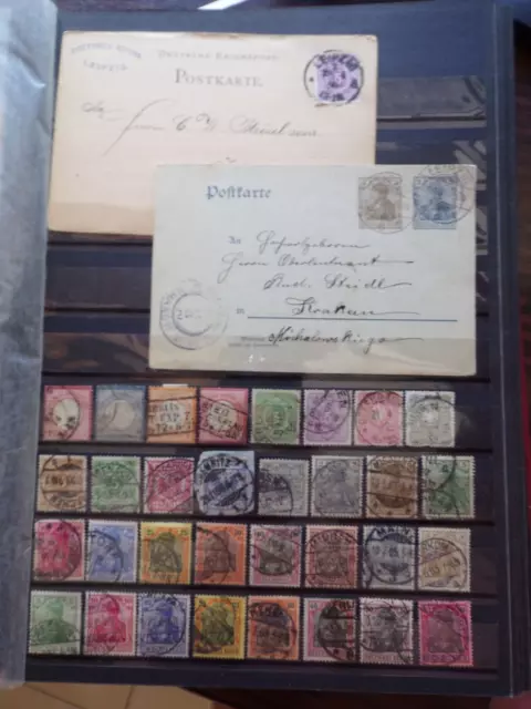 kl Lot Briefmarken   Deutsches Reich,  Gebiete   # 6