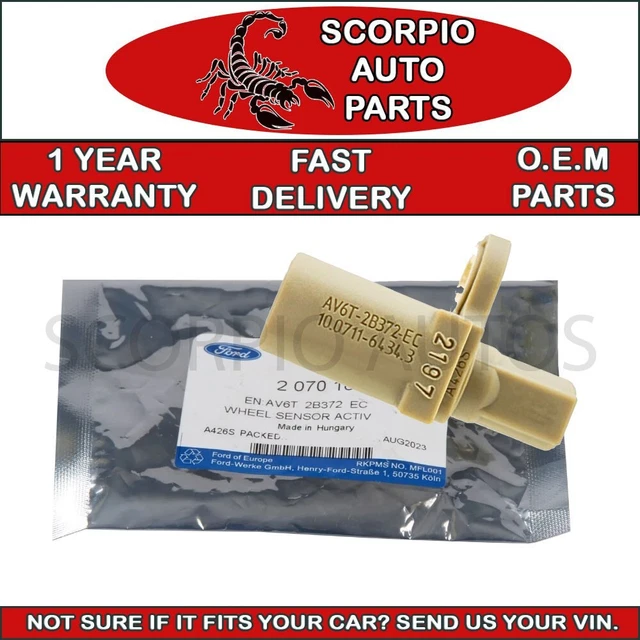 GENUINE REAR ABS WHEEL SPEED SENSOR Fits FORD FOCUS MK3 [20102021] £17