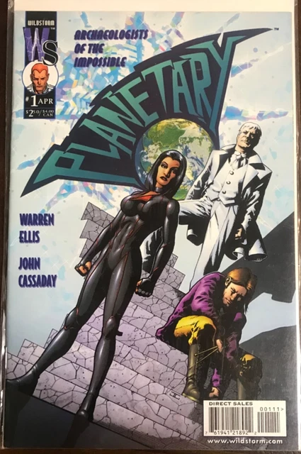 PLANETARY: Issues Preview, 1, 23, 24, 25, 26, Crossovers w/ Authority, JLA; NM-