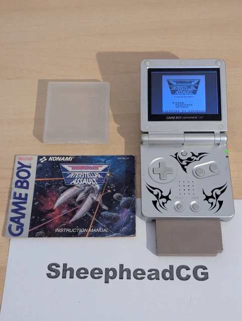 GRADIUS THE INTERSTELLAR Assault Gameboy with Manual - VGC, Tested ...