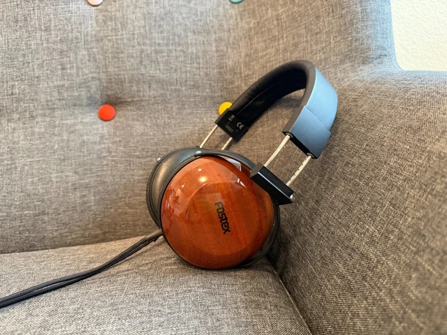 Massdrop x Fostex TH-X00 Mahogany Closed-Back Headphones, serial 00923