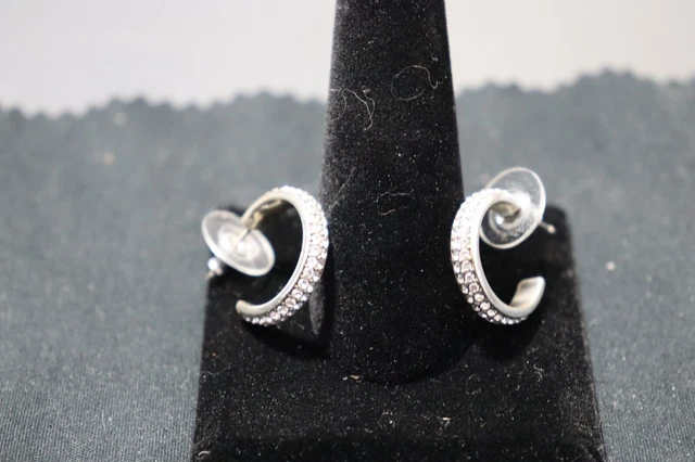 thumbnail image 2 of Punk Rock Leather Earrings - Baseball Pattern Drop Dangle Alloy Hook Style 2 of 13