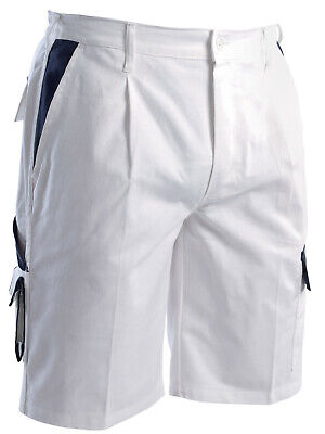 Pantaloni bermuda uomo tasche cargo estivi corti da lavoro cotone pantaloncini
